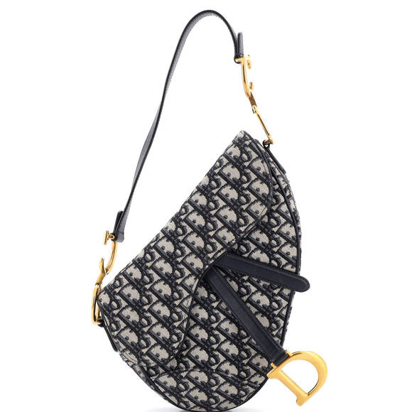 Christian Dior Handbags - Christian Dior Medium Saddle Handbag Oblique Canvas